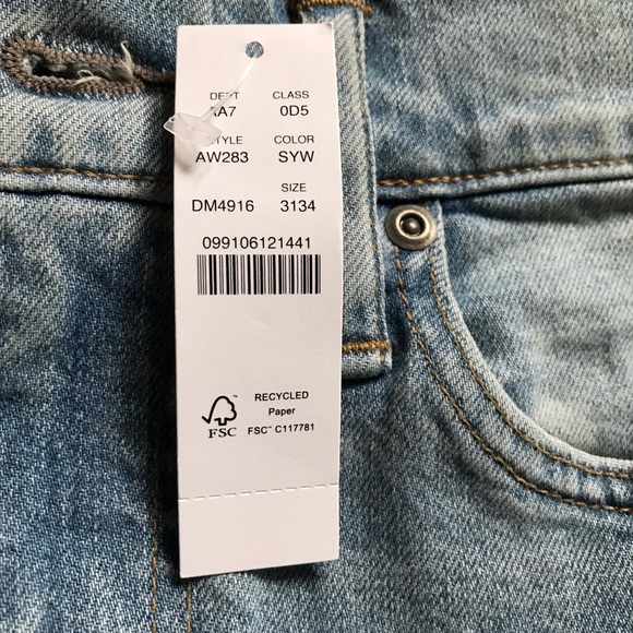 NWT Men’s J. Crew skinny jeans 31x34 - Picture 5 of 5